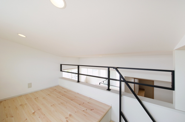 鎌田工務店|新しいスタィルの二世帯住宅|ロフトスペース