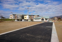 分譲地南側より